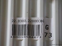 Radiator - 220x10x31cm - afbeelding 5 van  5