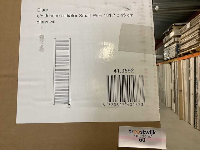 Radiator elektrisch smart wifi - afbeelding 3 van  3