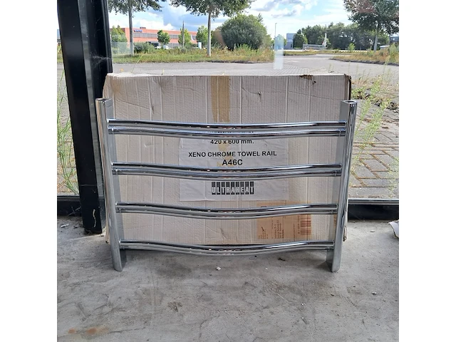 Radiator, ultraheat, xeno, chroom - afbeelding 1 van  4