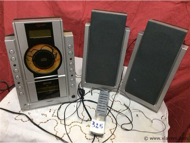 Radio cd cassette speler - afbeelding 1 van  5