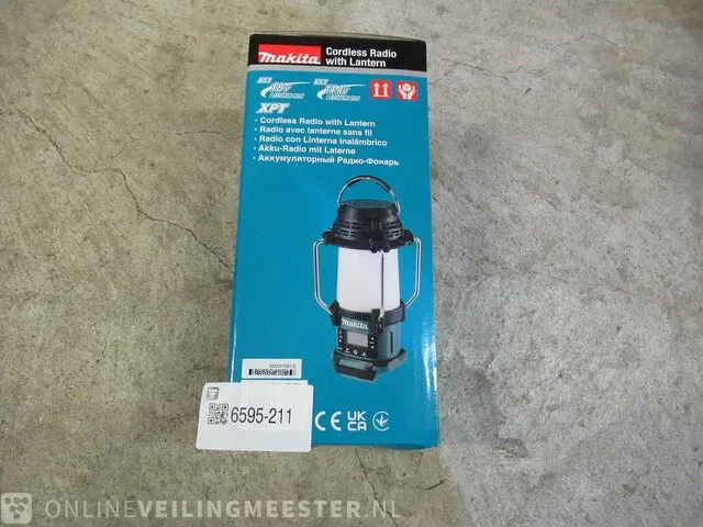 Radio/campinglamp met (body) makita, dmr055 - afbeelding 4 van  4
