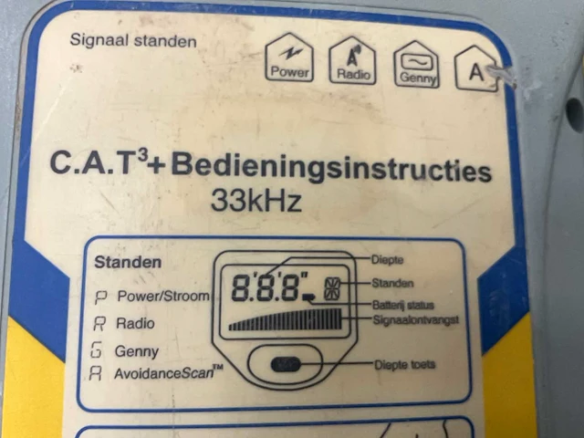 Radiodetection c.a.t3+ kabelzoeker - afbeelding 4 van  4