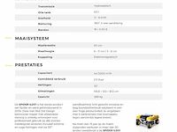 Radiografische maaier met lier spider, ild01, geel, bouwjaar 2015 - afbeelding 4 van  12