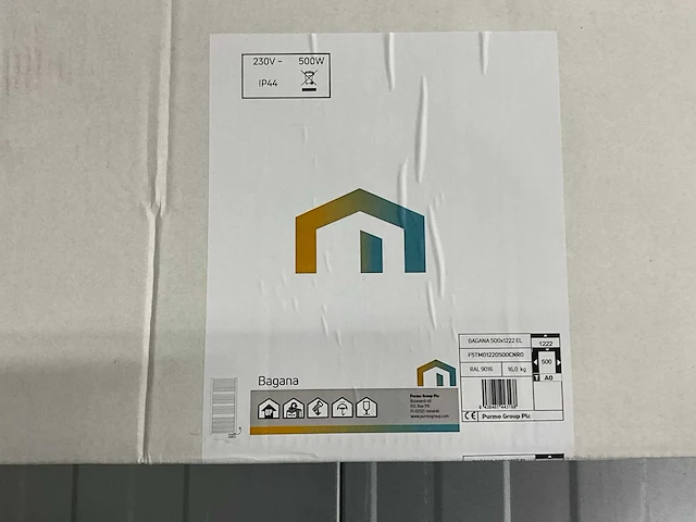 Radson bagana elektrische handdoekradiator 500w (2x) - afbeelding 3 van  4
