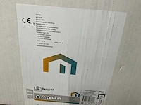 Radson banga m handdoekradiator 370w (7x) - afbeelding 4 van  7