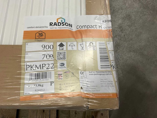 Radson compact h radiator (2x) - afbeelding 5 van  5
