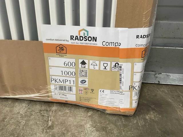 Radson compact hp 11 paneelradiator 1018w (5x) - afbeelding 5 van  8