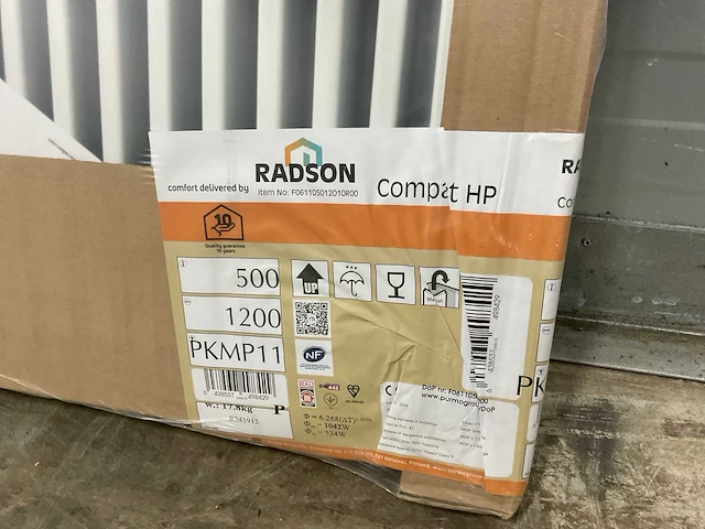 Radson compact hp 11 paneelradiator 1042w (2x) - afbeelding 6 van  8