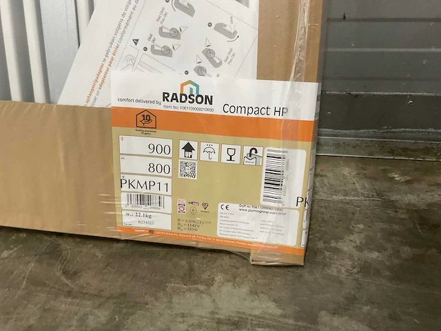 Radson compact hp 11 paneelradiator 1142w (3x) - afbeelding 7 van  9