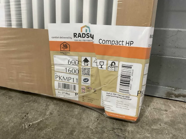 Radson compact hp 11 paneelradiator 1629w (4x) - afbeelding 6 van  9