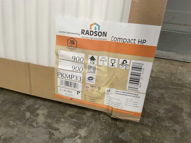 Radson compact hp 11 paneelradiator 2934w (3x) - afbeelding 4 van  8