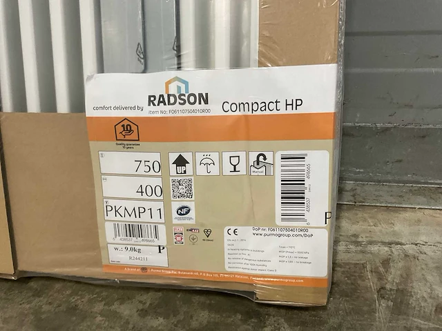 Radson compact hp 11 paneelradiator 492w (6x) - afbeelding 6 van  7