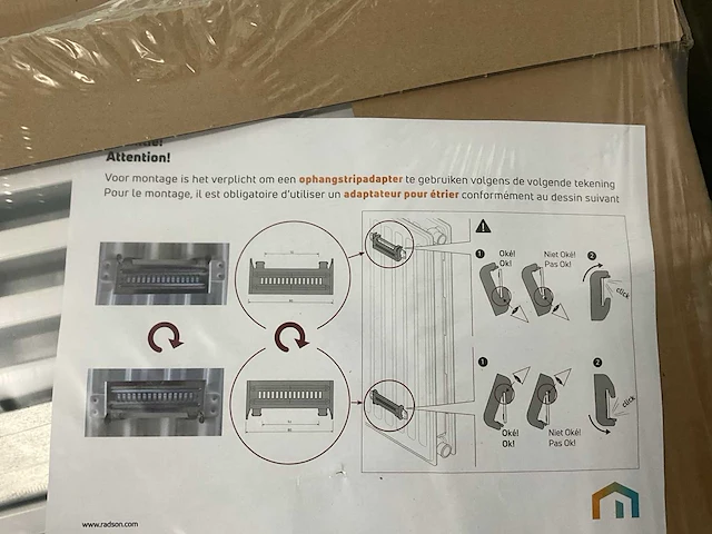 Radson compact hp 11 paneelradiator 509w (7x) - afbeelding 5 van  5