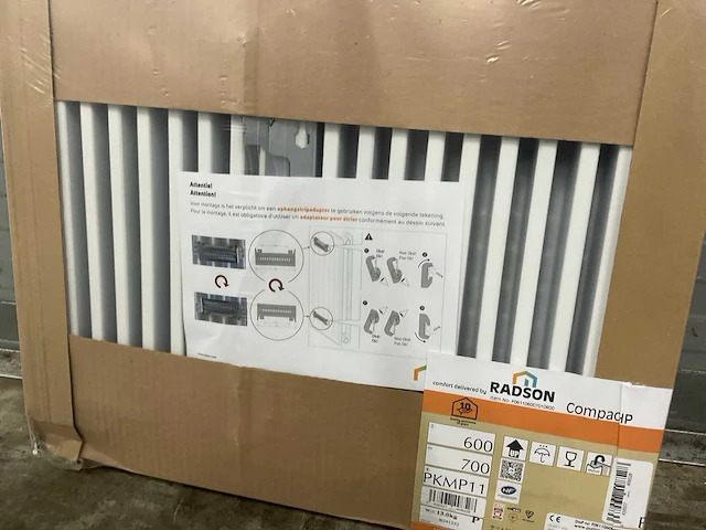 Radson compact hp 11 paneelradiator 713w (2x) - afbeelding 4 van  6