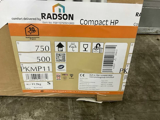 Radson compact hp 11 radiator 615w (6x) - afbeelding 3 van  4