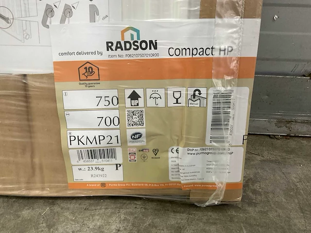Radson compact hp 21 paneelradiator 1124w (6x) - afbeelding 7 van  9