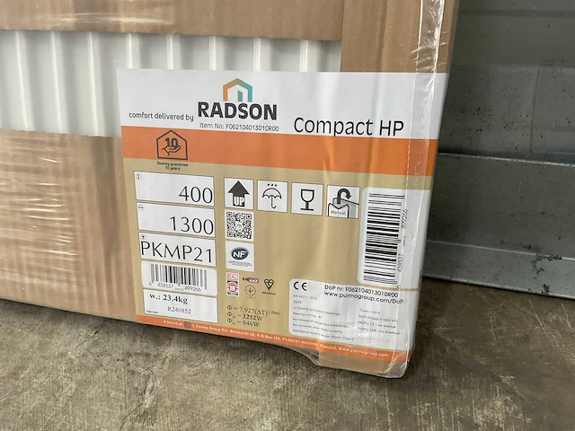 Radson compact hp 21 paneelradiator 1252w (2x) - afbeelding 5 van  6