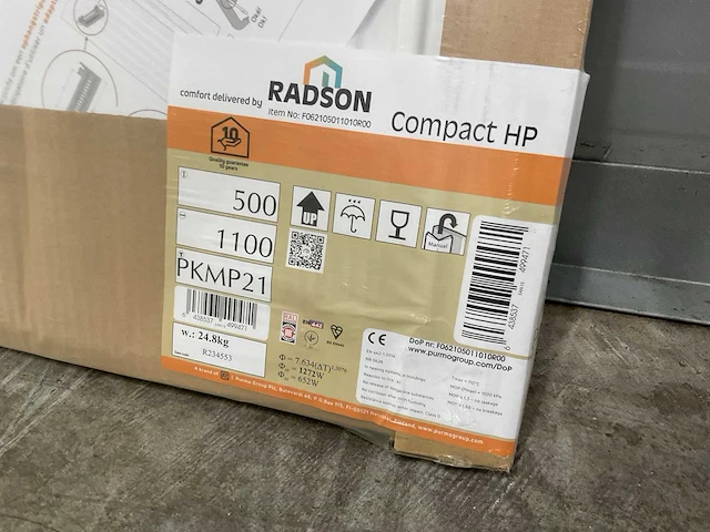 Radson compact hp 21 paneelradiator 1272w (5x) - afbeelding 7 van  9