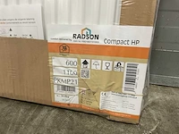 Radson compact hp 21 paneelradiator 1474w (4x) - afbeelding 6 van  7