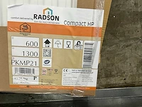 Radson compact hp 21 paneelradiator 1742w (2x) - afbeelding 4 van  5