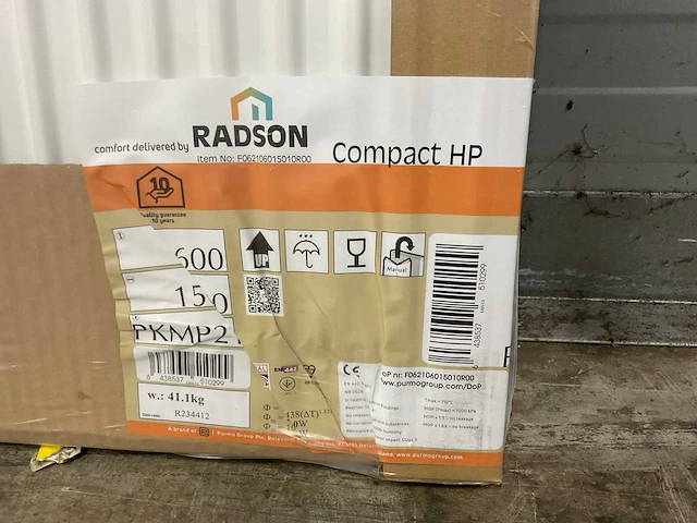 Radson compact hp 21 paneelradiator 2010w (4x) - afbeelding 9 van  10