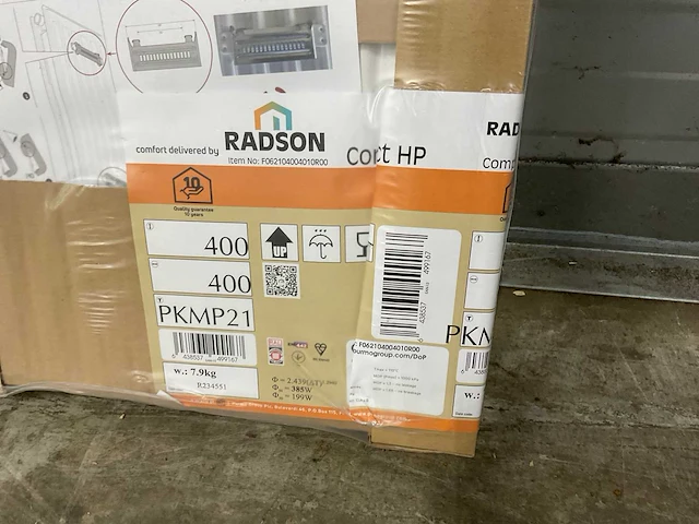 Radson compact hp 21 paneelradiator 385w (12x) - afbeelding 5 van  9
