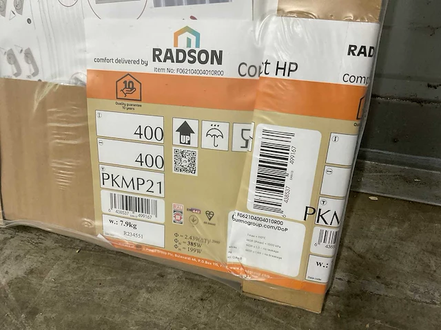 Radson compact hp 21 paneelradiator 385w (12x) - afbeelding 6 van  9
