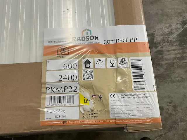 Radson compact hp 21 paneelradiator 4102w (6x) - afbeelding 9 van  9