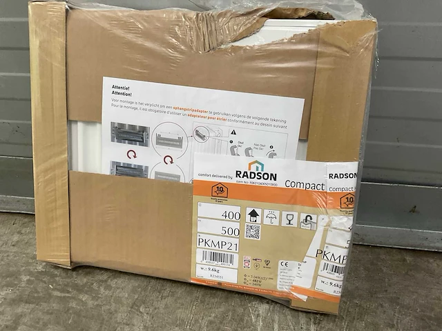 Radson compact hp 21 paneelradiator 482w (8x) - afbeelding 2 van  6