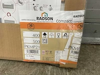 Radson compact hp 21 paneelradiator 482w (8x) - afbeelding 3 van  6