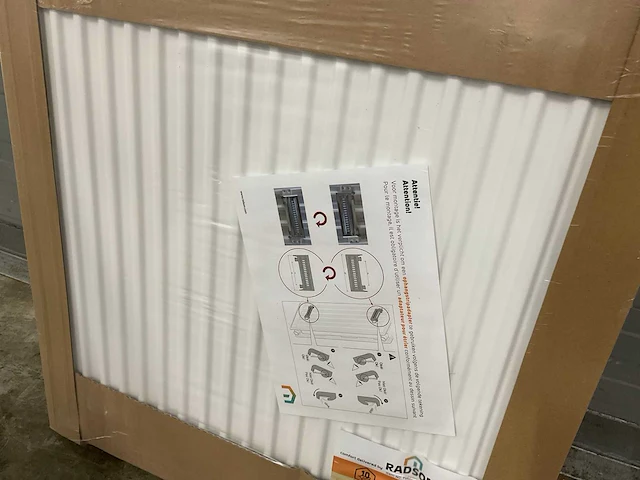 Radson compact hp 22 paneelradiator 1439w (2x) - afbeelding 5 van  7