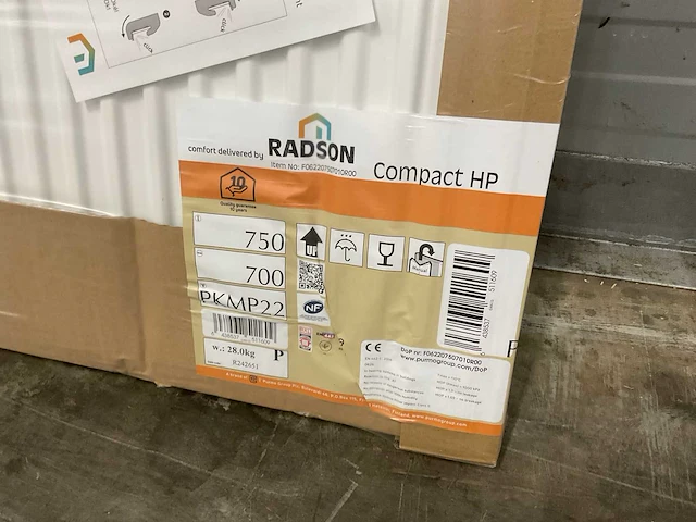 Radson compact hp 22 paneelradiator 1439w (2x) - afbeelding 6 van  7