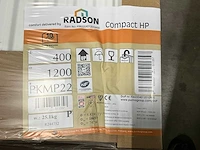 Radson compact hp 22 paneelradiator 1465w (4x) - afbeelding 3 van  4