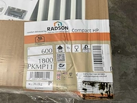 Radson compact hp 22 paneelradiator 1832w (5x) - afbeelding 5 van  7