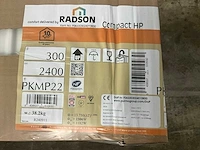 Radson compact hp 22 paneelradiator 2306w (3x) - afbeelding 1 van  3