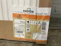 Radson compact hp 22 paneelradiator 2388w (3x) - afbeelding 7 van  9