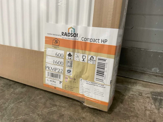 Radson compact hp 22 paneelradiator 2734w (3x) - afbeelding 5 van  7