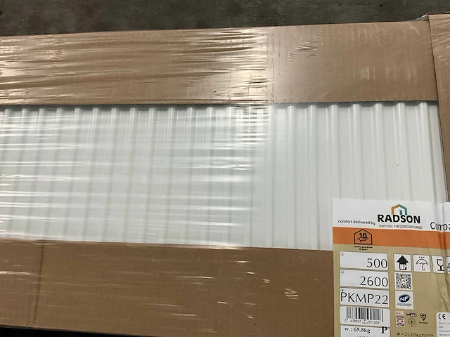Radson compact hp 22 paneelradiator 3822w (3x) - afbeelding 4 van  5