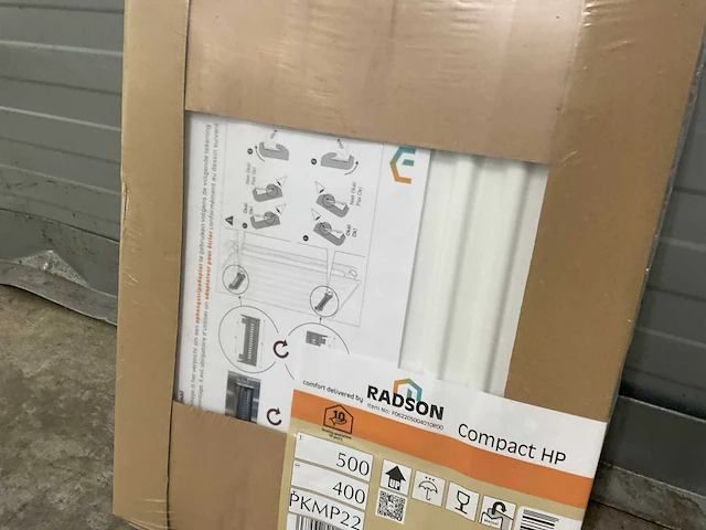 Radson compact hp 22 paneelradiator 588w (6x) - afbeelding 4 van  7