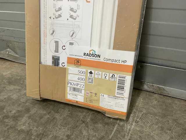 Radson compact hp 22 paneelradiator 588w (6x) - afbeelding 6 van  7