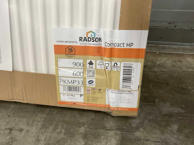 Radson compact hp 33 paneelradiator 1956w (6x) - afbeelding 6 van  9