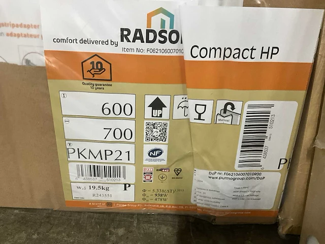 Radson compact partij diverse radiatoren (12x) - afbeelding 3 van  17