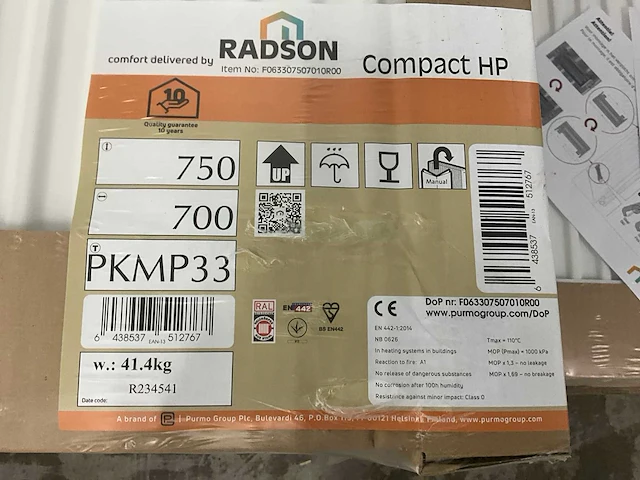 Radson compact partij diverse radiatoren (5x) - afbeelding 8 van  8