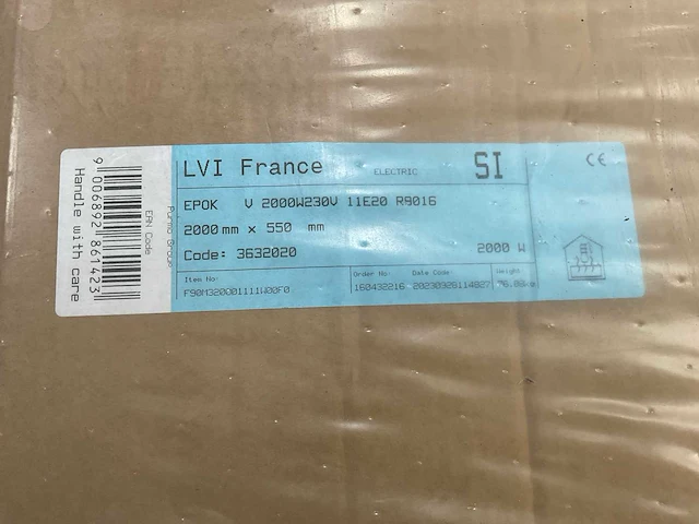 Radson delta v kolomradiator 2000w - afbeelding 8 van  8