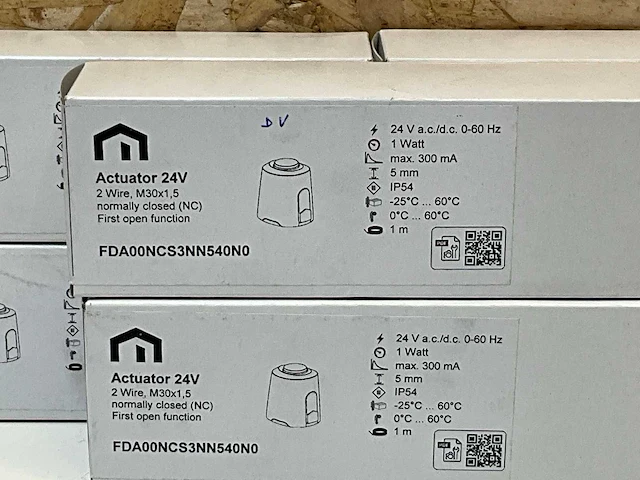 Radson elektrische thermomotor 24v (6x) - afbeelding 3 van  3