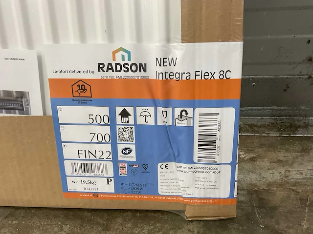 Radson integra flex-8c 22 paneelradiator 1029w (6x) - afbeelding 6 van  8