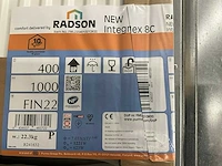 Radson integra flex-8c 22 paneelradiator 1221w (3x) - afbeelding 3 van  3