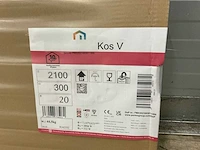 Radson kos v hp 20 paneelradiator 1016w (4x) - afbeelding 4 van  6
