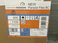Radson parada flex 8 c 22 paneelradiator 1844w (3x) - afbeelding 4 van  7