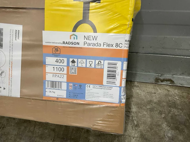 Radson parada flex-8c 22 paneelradiator 1318w (3x) - afbeelding 5 van  8